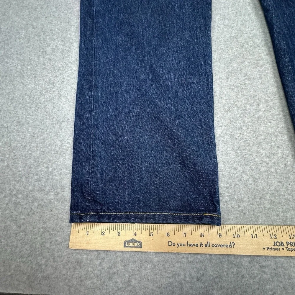 Levis Original 501 Jeans Mens‎ 40x29 Button Fly Blue Denim Straight Leg Y2K 2009